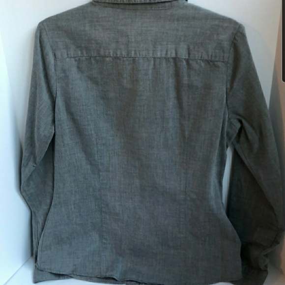 Truth Gray Cotton Button Down - Picture 2 of 7